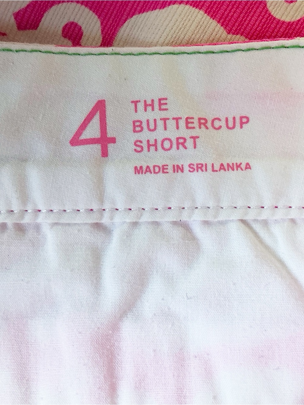Lilly Pulitzer Pop Pink Tusk In Sun Buttercup Shorts Size 4 - Picture 8 of 10